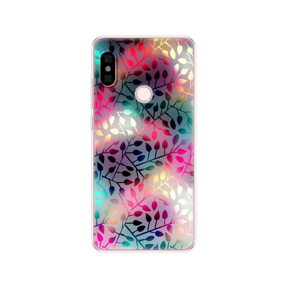 xiaomi leather case glass Dành Cho Xiaomi Redmi Note 6 Pro 6.26 ''Silicone Mềm Mại Ốp Lưng TPU Cho Xiaomi Redmi Note 6 Pro ốp Lưng Note6 Pro 6Pro Ốp Lưng Hoa leather case for xiaomi Cases For Xiaomi