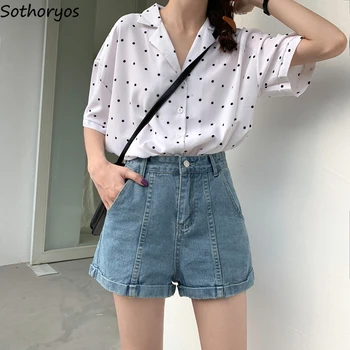 

Shirts Women Elegant Dot V-neck Short Sleeve Blouse Women Large Size Trendy Summer Popular Loose Chiffon All-match Chic Casual