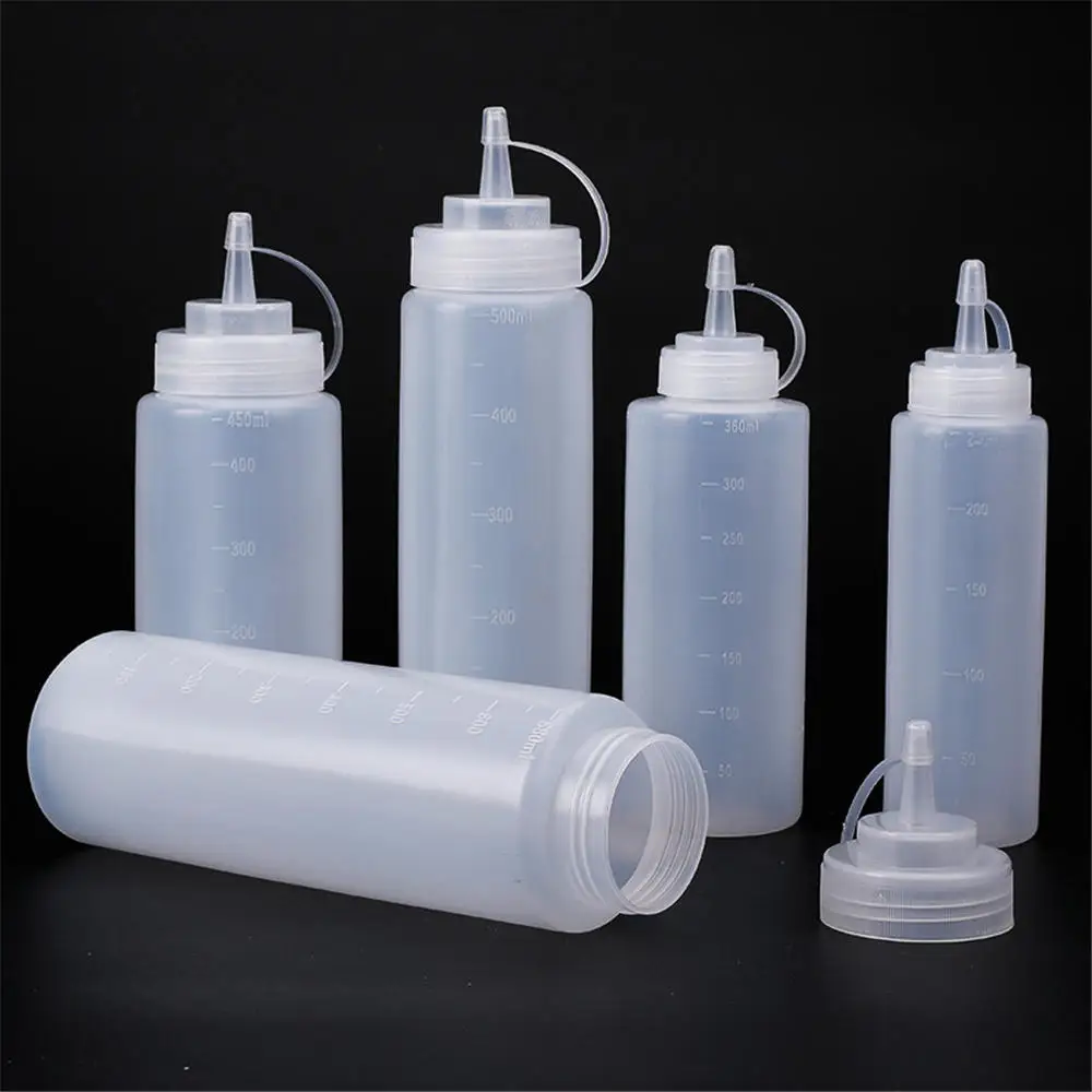 Plastic Clear Tip Applicator Bottle Plastic Squeeze Bottle With Tip Cap For  Multi Purpose Refillable Empty 240/360/450/500 / 680 - AliExpress