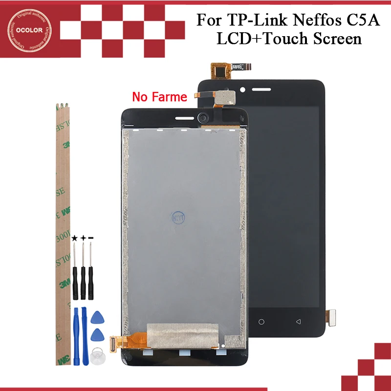 Ocolor для TP-Link Neffos C5A ЖК-дисплей и сенсорный экран в сборе 5,0 ''для TP-Link Neffos C5A TP703A экран+ Инструменты+ клей