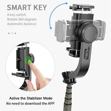 

UPMOSTEK Phone Camera Stabilizer Handheld Gimbal Smartphone Stabilizers Video Record Bluetooth Selfie Stick Tripod Vlog Live