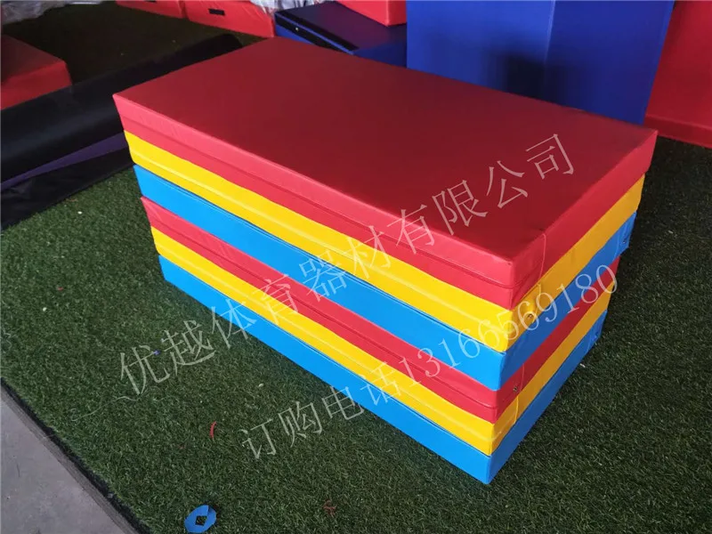 

Children Fitness Folding Pad Yoga Mat Baby Creeping Mat Martial Arts Somersault Pad Supine up Do Training Pad