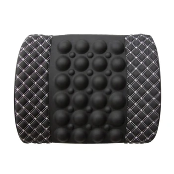 

12V/24V Car Massage Lumbar Support Unisex Waist Cushion Massager Corrector Back Posture Relieve Fatigue Waist Pillow