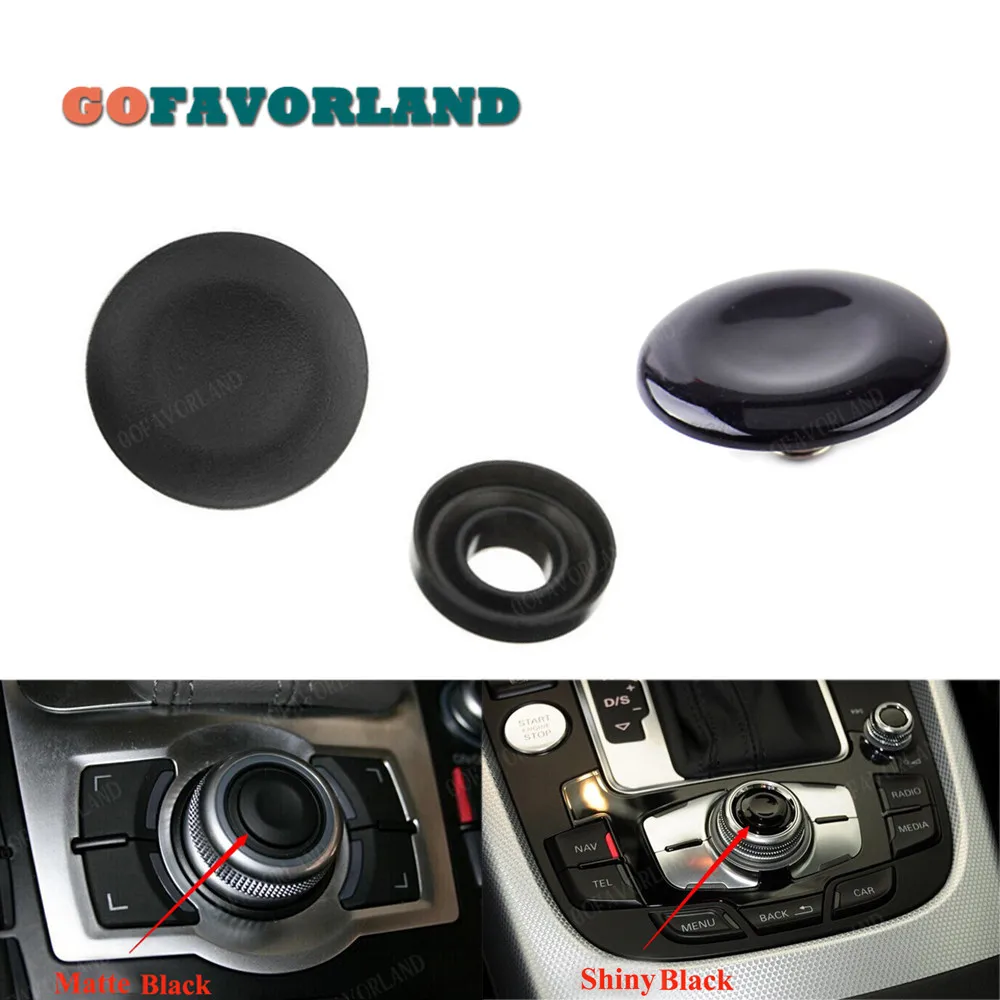 

Matt Shiny Black MMI Knob Joystick Button Repair Kit 8K0998068A 8K0998068 For Audi A4 2010-2015 A5 2012-2015 A6 S4 S6 Q5 Q7