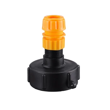 

1Pc Garden Water Polo Tank Valve For Ibc Container S60X6 Adapter Factory Faucet Cover With Hose Connector Male Thread Tools