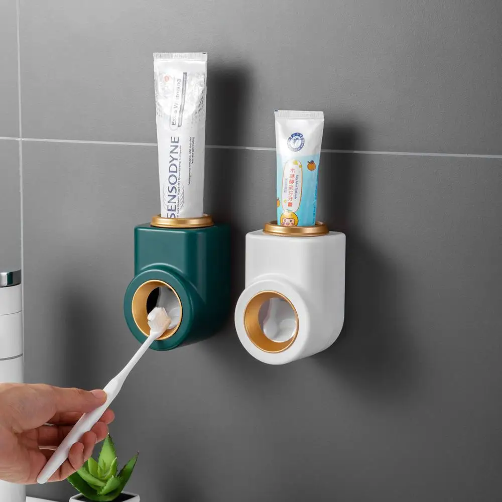 

Automatic Toothpaste Squeezing Children'S Bathroom Free Punch Wall Hanging Lazy Toothpaste Squeezer
