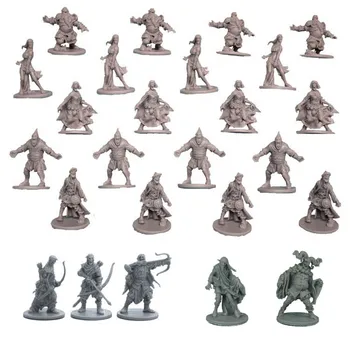 

1/72 Scale Model Zombicide Plastic Model Kits Toys For Children Diy Kit Zombie Black Plague Wargame Hobby Free Shipping