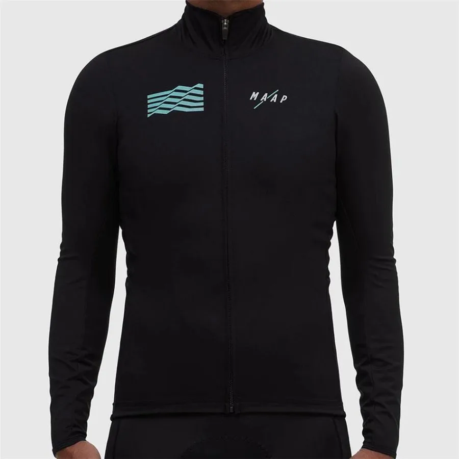 2019 Мужская футболка с длинным рукавом для велоспорта дышащая Por Team MAAP велосипедная одежда быстросохнущая MTB Ropa Ciclismo Одежда для велоспорта