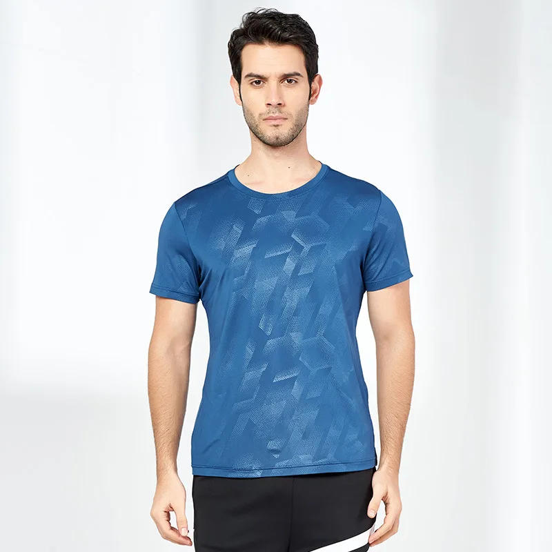 Quick-drying T-shirt Quick-Drying Elasticity Breathable Sports Short Sleeve Men Summer Sports Short Sleeve