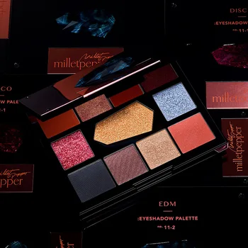 

Charming Eyeshadow EDM/DISCO Palette Pigment Shimmer Glitter Powder Long Lasting Makeup Eye Shadow Matte Eyeshadow Palette