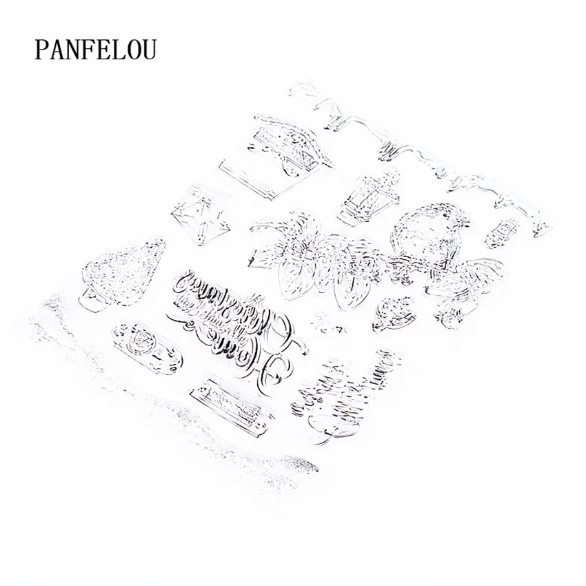 PANFELOU, 11x15 см, весенняя птица, прозрачные силиконовые резиновые штампы, мультфильм для скрапбукинга/Сделай сам, Рождество, свадьба