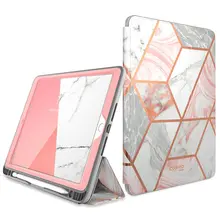Чехол для iPad 10,2 (2019) i-Blason Cosmo Trifold Stand Smart Case с автоматическим держателем для сна/пробуждения и карандаша, встроенный защитный экран(China)