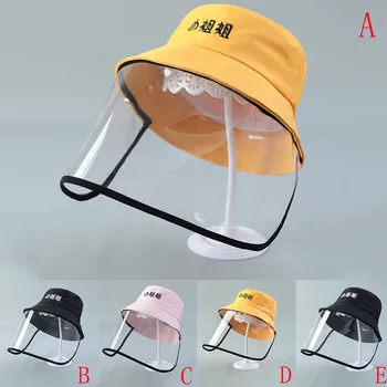 

50^Anti-spitting Protective Hat Dustproof Cover Kids Boys Girls Fisherman Cap HatFor Most Hats EnvironmentalAnti