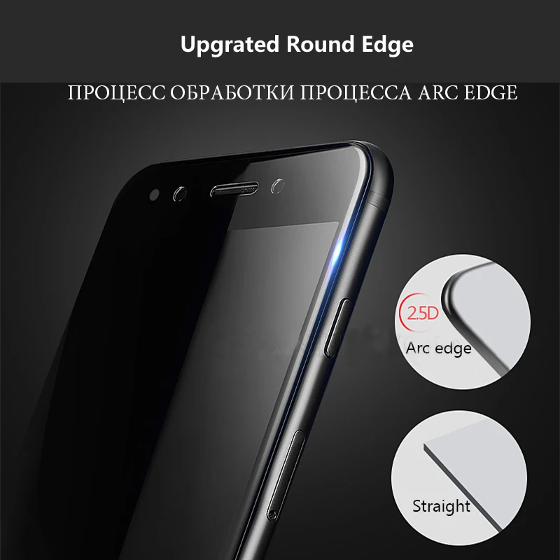 3-Pack Tempered Glass Screen Protector Shield - 9H Protective Film