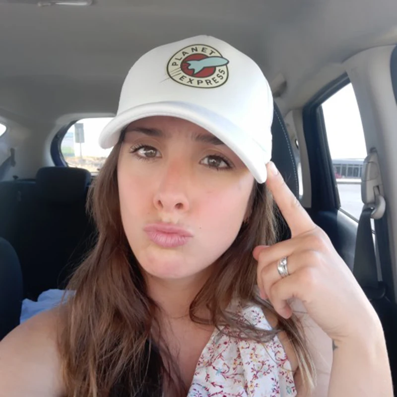 CLIMATE Planet Express Кепка Дальнобойщика шляпа смешные космические сетчатые шапки