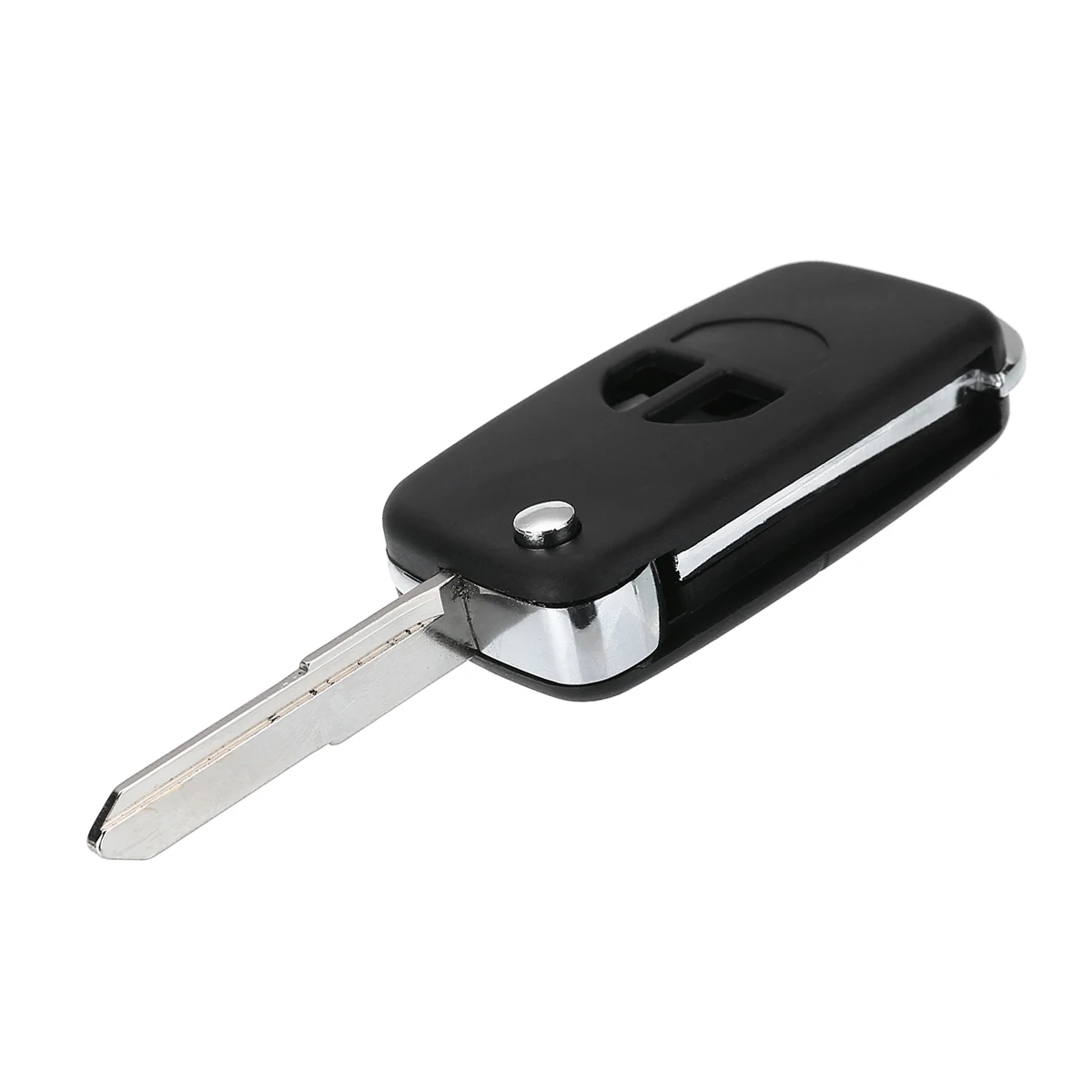Mayitr 1pc Black 2 Button Remote Key Fob Case Universal Folding Flip Key Shell For Suzuki Ignis Swift Grand Vitar