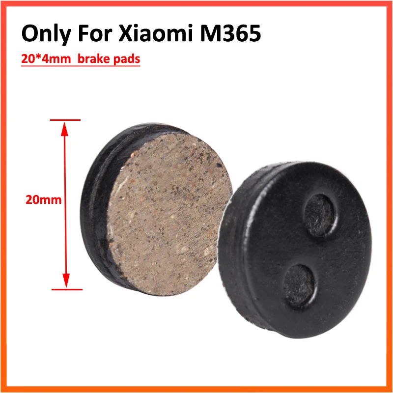 2 Stück Bremsbeläge für Xiaomi M365 Mijia Elektroroller Skateboard Hinterrad Bremssattel Reibplatten Zubehör