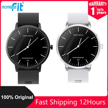 

Original MoreFit Smart Watches Heart Rate Monitor Sport Blood Pressure Tracker Waterproof IP68 Couple Smartwatch For Android IOS