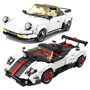 

Racing Sports Car Set Technic City Creative Model Building Blocks Boy Birthday Gift Kids Assemble Toys & Hobbies For Children