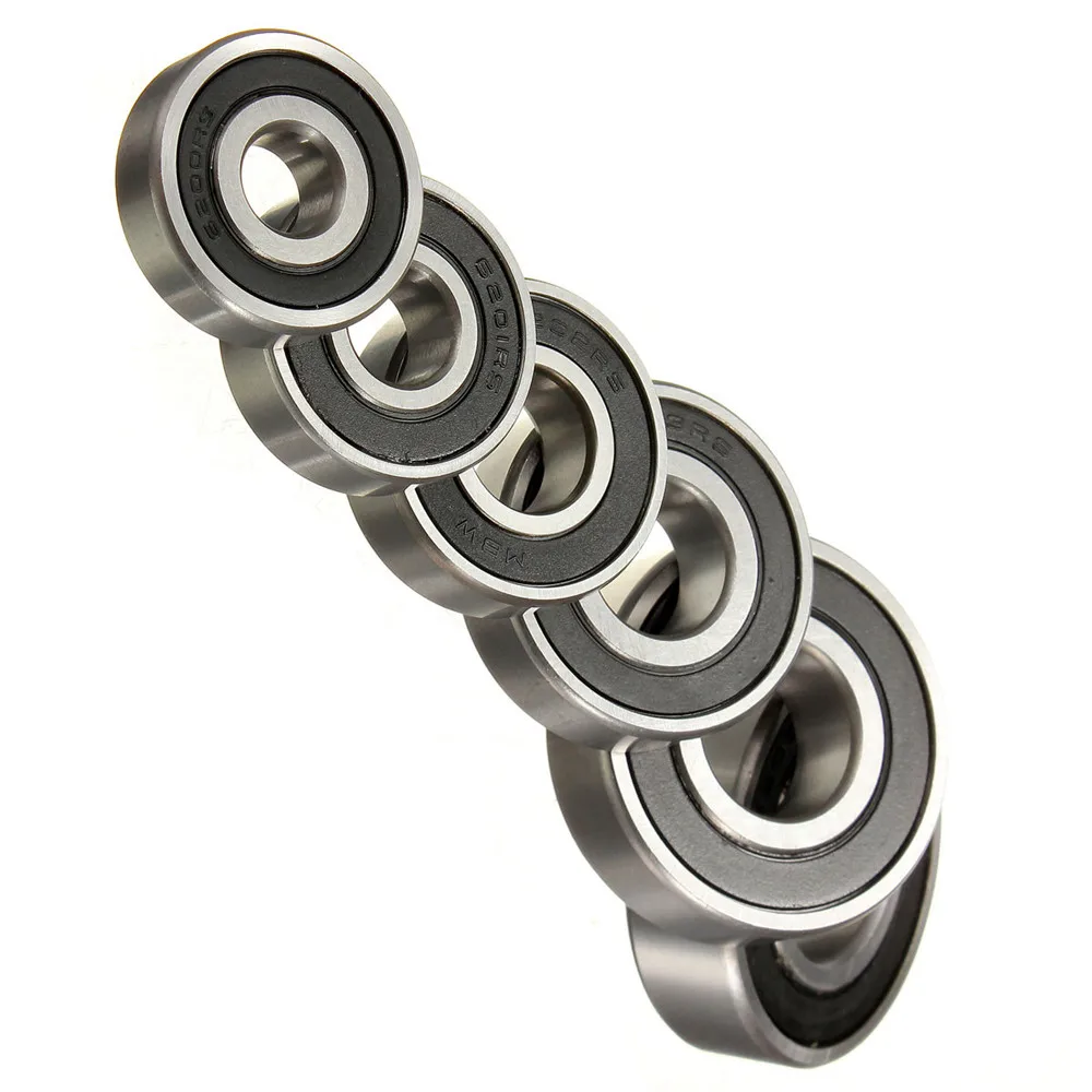 6 шт./компл. 620 2RS шариковый подшипник 6200-6205/2RS шайбовый подшипник с глубоким Сталь шариковые подшипники высокой Скорость Подшипниковая сталь