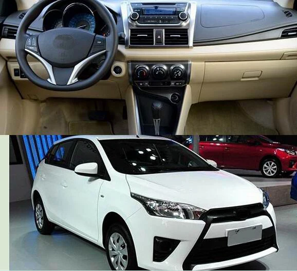 Автомобиль Fascias Аудио Панель рамка Dash комплект для Yaris 2013