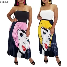 Лето Сексуальные Плиссированные женские юбки уличная Женская юбка Faldas Mujer Moda Jupe Femme Jupe Plissee Femme ALS097