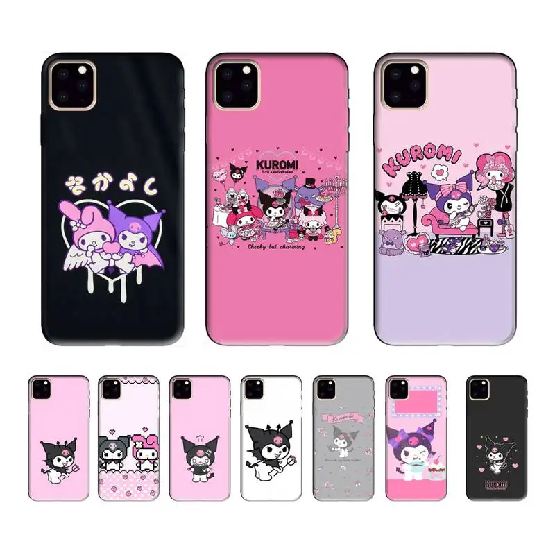 kuromi luxury brand case coque fundas carcasa accessories etui capas for iphone 11 pro cases cover | Мобильные телефоны и