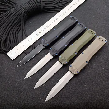 

New Arrival OTF Butterfly in knife straight opening knife OEM 3400 G10 Handle CPM S30V Blade Tactical knives Kitchen knife