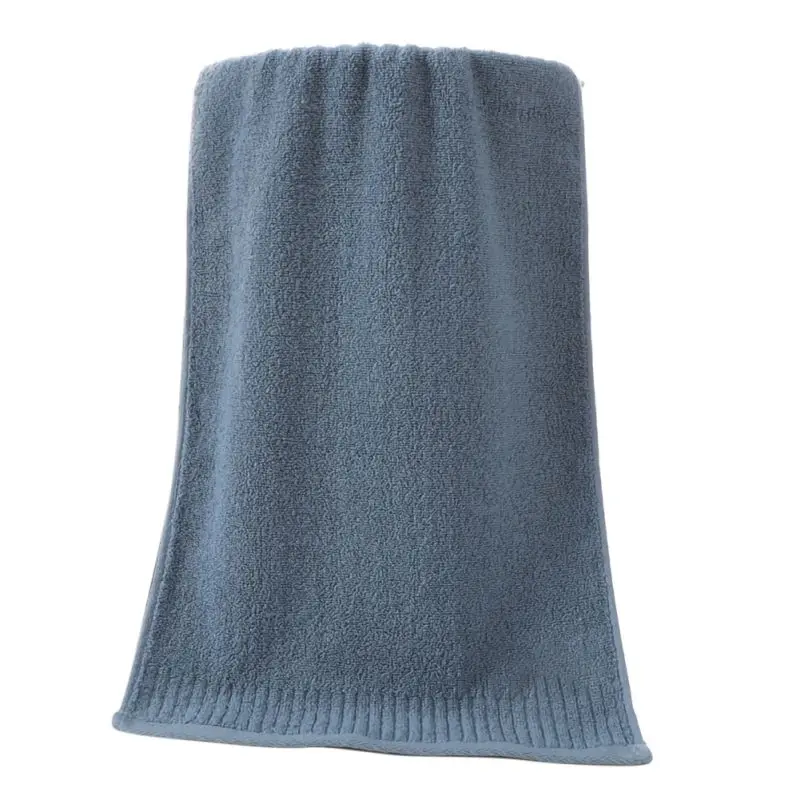 Navy blue Модное Новое Стильное полотенце для лица, Хлопковое полотенце, домашнее мягкое полотенце для лица, абсорбирующее Хлопковое полотенце для лица, ультратонкое хлопковое быстросохнущее полотенце - Цвет: Navy blue