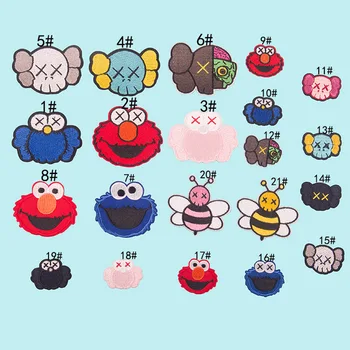 

Embroidered patch cartoon badge clothes DIY clothing sewing lron on patchs clothes stickers embroidery patches badges
