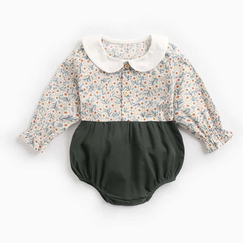 Sodawn/европейский и американский стиль, коллекция года, новое летнее платье для маленьких девочек Ha хлопковый треугольный Детский комбинезон с вышивкой, одежда для маленьких девочек