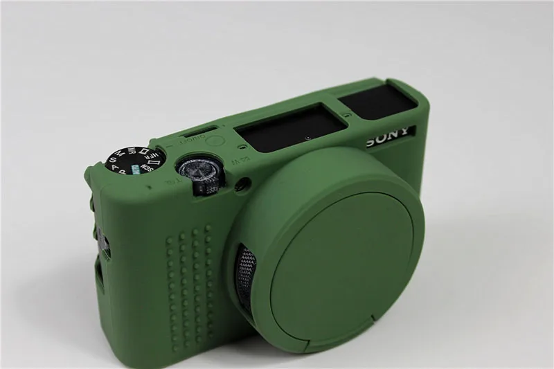 Силиконовый чехол для камеры, защитный чехол для SONY DSC-RX100VII RX100M7, защитный чехол