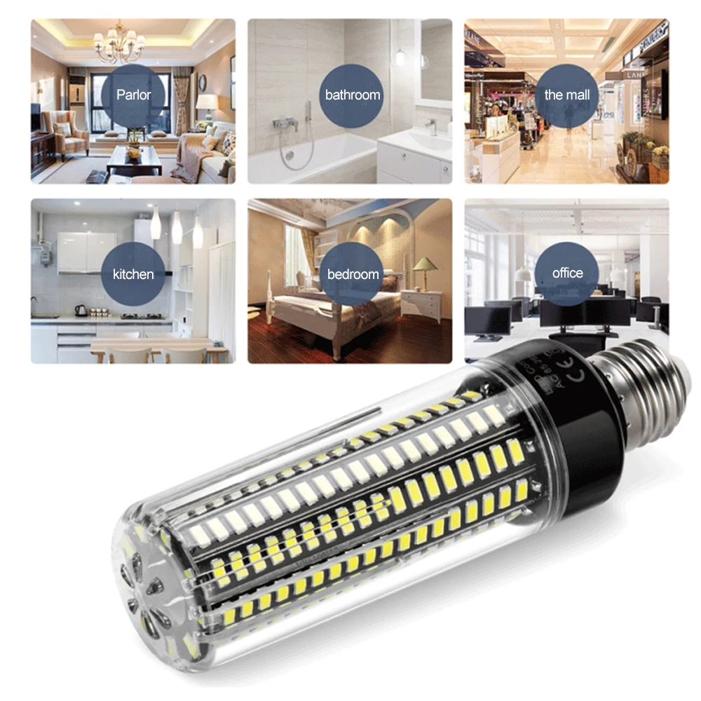 AC85-265V E27 светодиодный светильник SMD5736 светодиодный кукурузная осветительная лампочка E14 для Люстра лампада светодиодный свет заменить галогенные лампы потолочный светильник