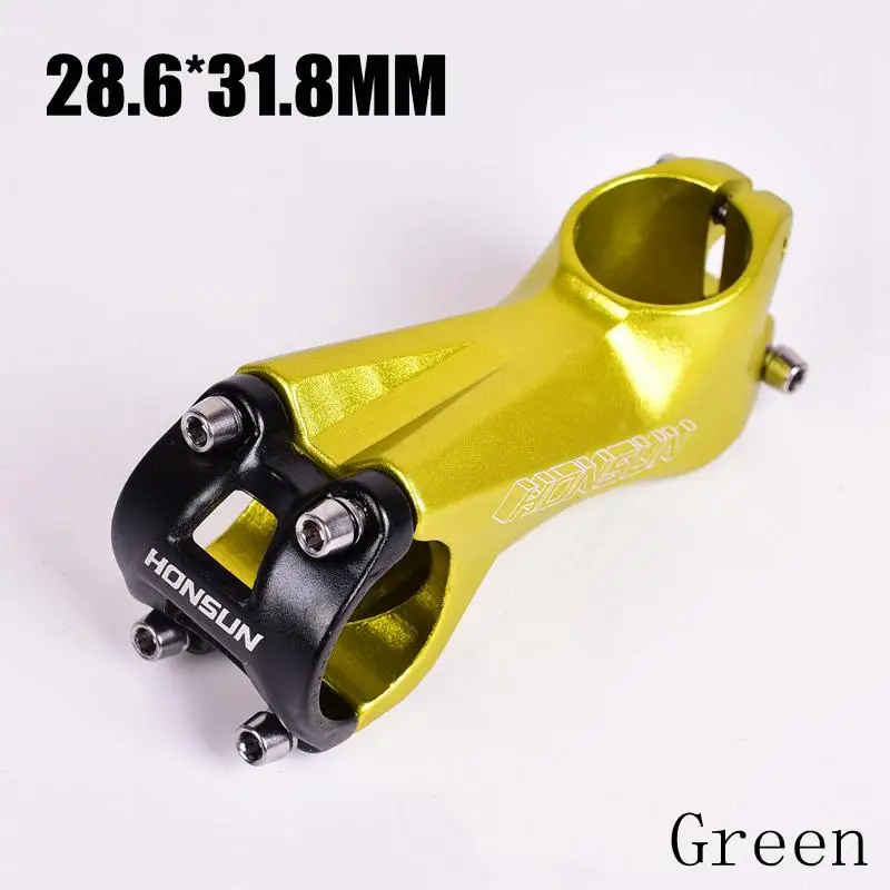 Руля велосипеда MTB вынос руля велосипеда 31,8 мм запчасти для велосипеда Bicicleta 6 цветов вынос руля велосипеда алюминиевый сплав - Цвет: Зеленый
