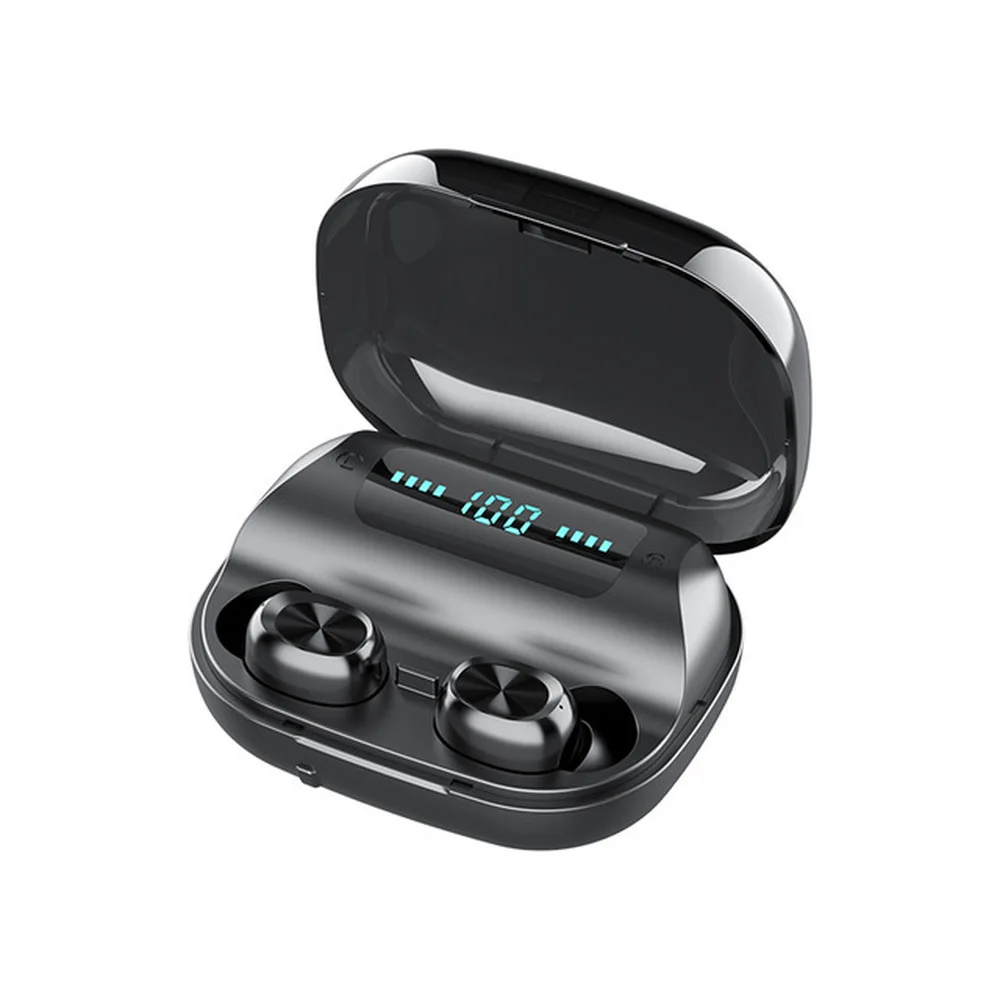 Wireless TWS Bluetooth 5 0 Earphone HIFI Mini In ear Sports Running Headset Support iOS Android Phones HD Call Bluettooth Earbud