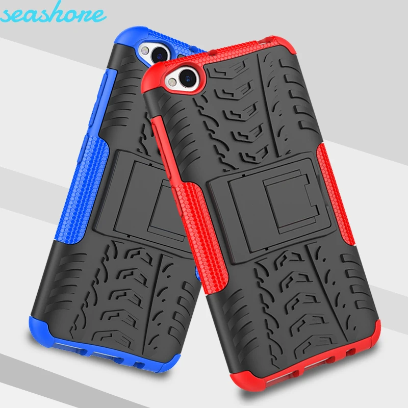 

Case For Redmi go Cover Silicone Soft TPU + PC Heavy Duty Armor Back Phone Case sFor Xiaomi Redmi GO Cases Coque