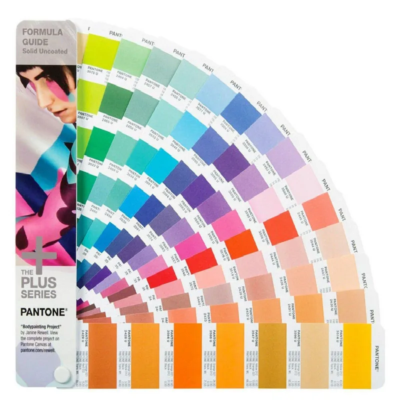 Pantone Plus Series Formula Guide Solid Uncoated Only GP1601N  112 Color