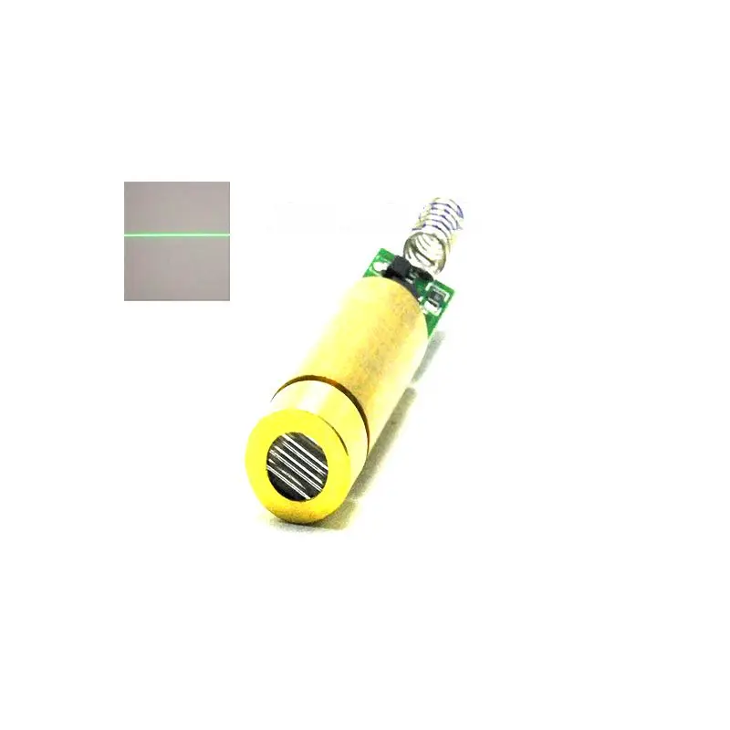 

532nm 5mW-10mW Green Laser Diode Module Line Beam w / 3V-3.7V Driver