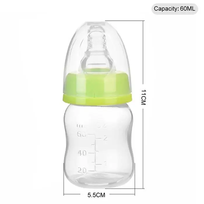 Бутылочка для молока для новорожденных, медицинская pp 60 мл, автоматическая Антиколиковая бутылочка с вентиляционным отверстием для 0-24 месяцев
