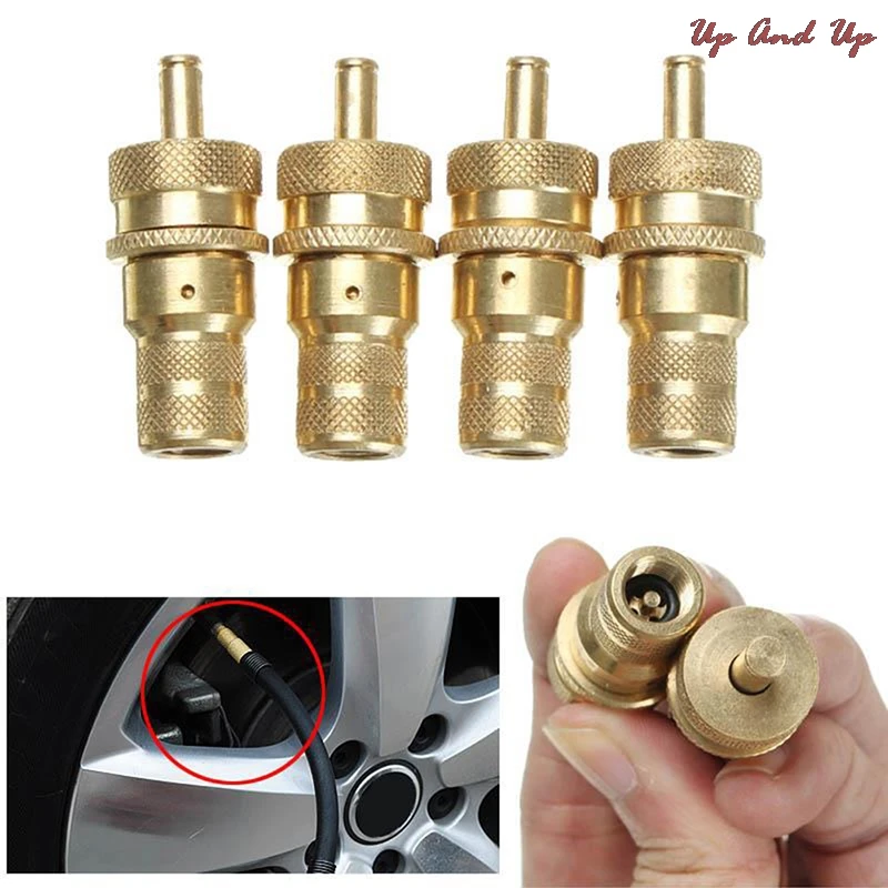 1Pcs4WDUniversalBrassOffTheRoadAutomaticTireDeflators