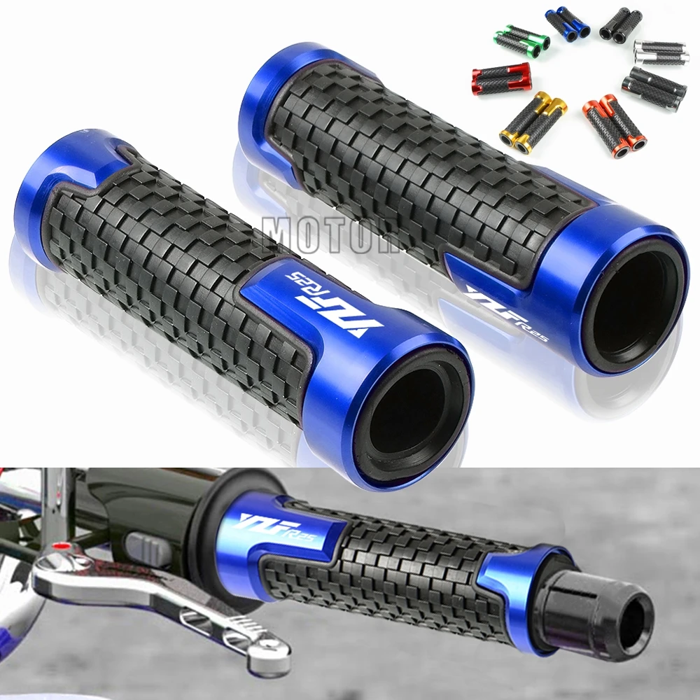 Для Yamaha YZF-R25/YZF R25/YZFR25- мотоцикл 7/" 22 мм алюминиевая резиновая противоскользящая ручка для мотоцикла ручные ручки