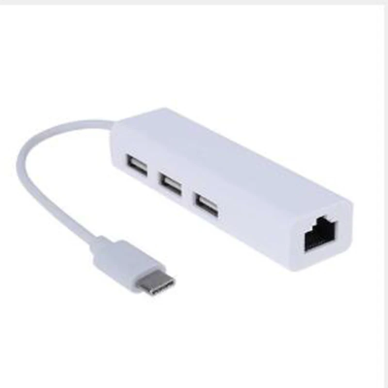 Asunflower USB 3 к Ethernet Gigabit type C к HDMI кабель для samsung Macbook Xiaomi Ethernet сетевой адаптер USB rj45 USB3. Концентратор usb - Цвет: USB 2.0  100Mbps