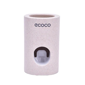 

1PC Automatic Toothpaste Dispenser Dust-proof Toothbrush Holder Wall Mount Stand Bathroom Accessories Set Toothpaste Squeezers