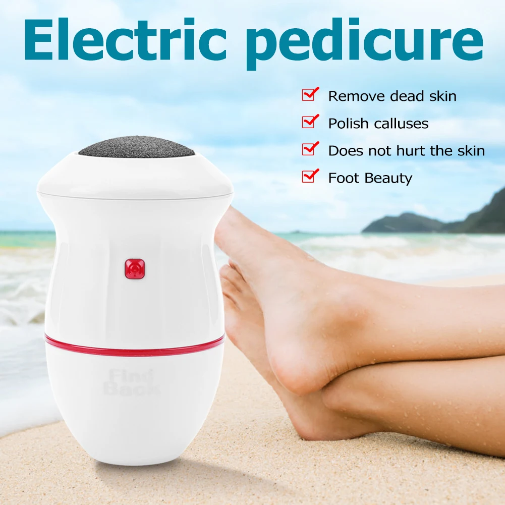 USB зарядка Электрический пилки для ног Педикюр треснувший Dead Skin Remover набор кистей