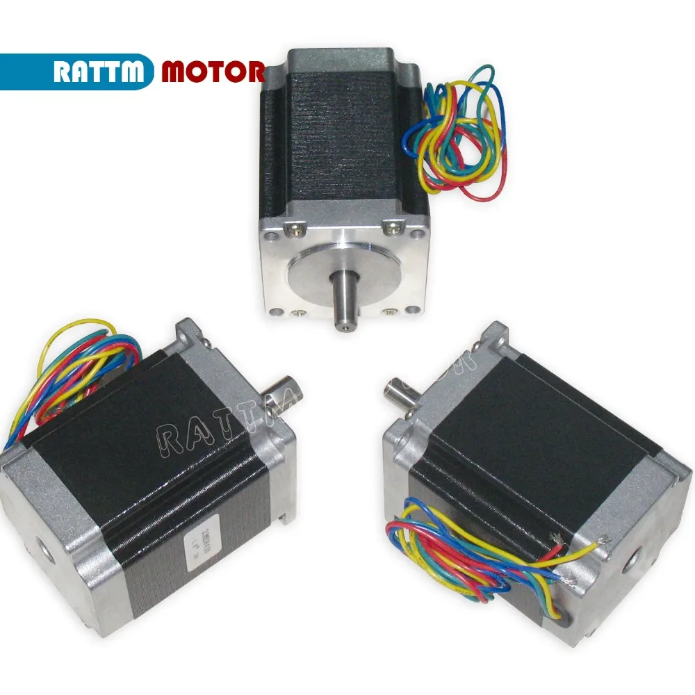 ЕС доставки! 3 шт. NEMA23 шаговый двигатель 76 мм/270 Oz in/ 3A CNC от мотора
