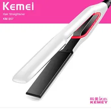 Kemei Электрический Выпрямитель для волос KM-957 стайлер Электрический чистое железо электрический прямой инструмент для волос