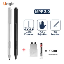 Uogic Pencil 4096 Pressure Sensitivity Palm Rejection Stylus For Surface Pro X 7 6 5 4 3 Go/Laptop/Book/Studio For Surface Pen
