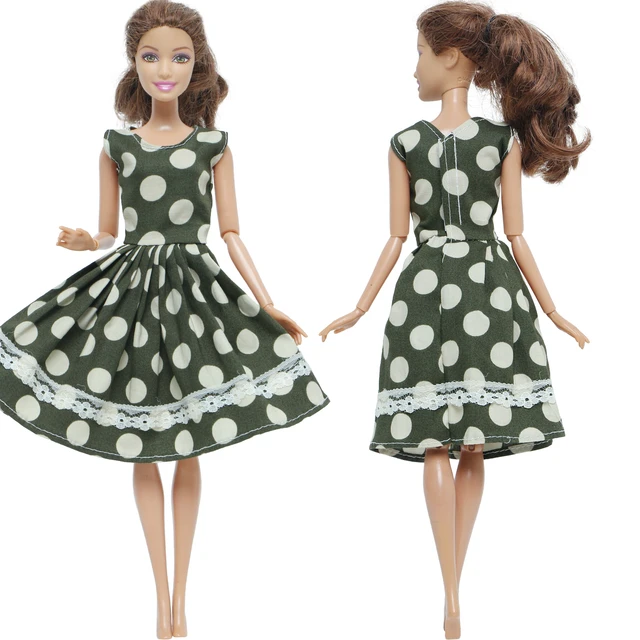 Bjdbus artesanal boneca vestido de festa verão vestir roupa mini