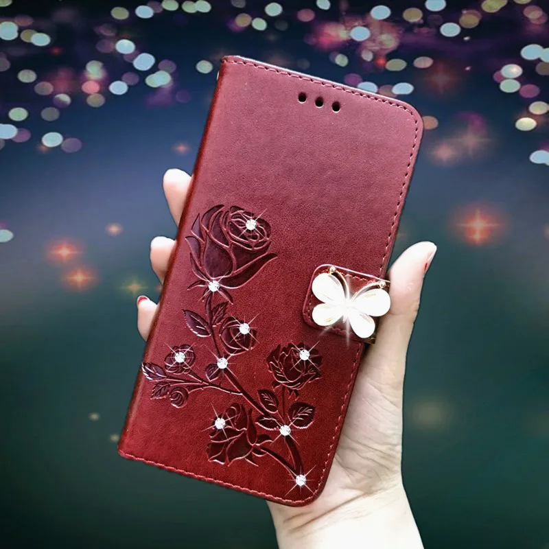Блестящий кожаный флип чехол для Xiaomi POCO X3 Redmi 7A Note 7 5 6 9 S Pro 8 GO телефона 9A 6A 4A
