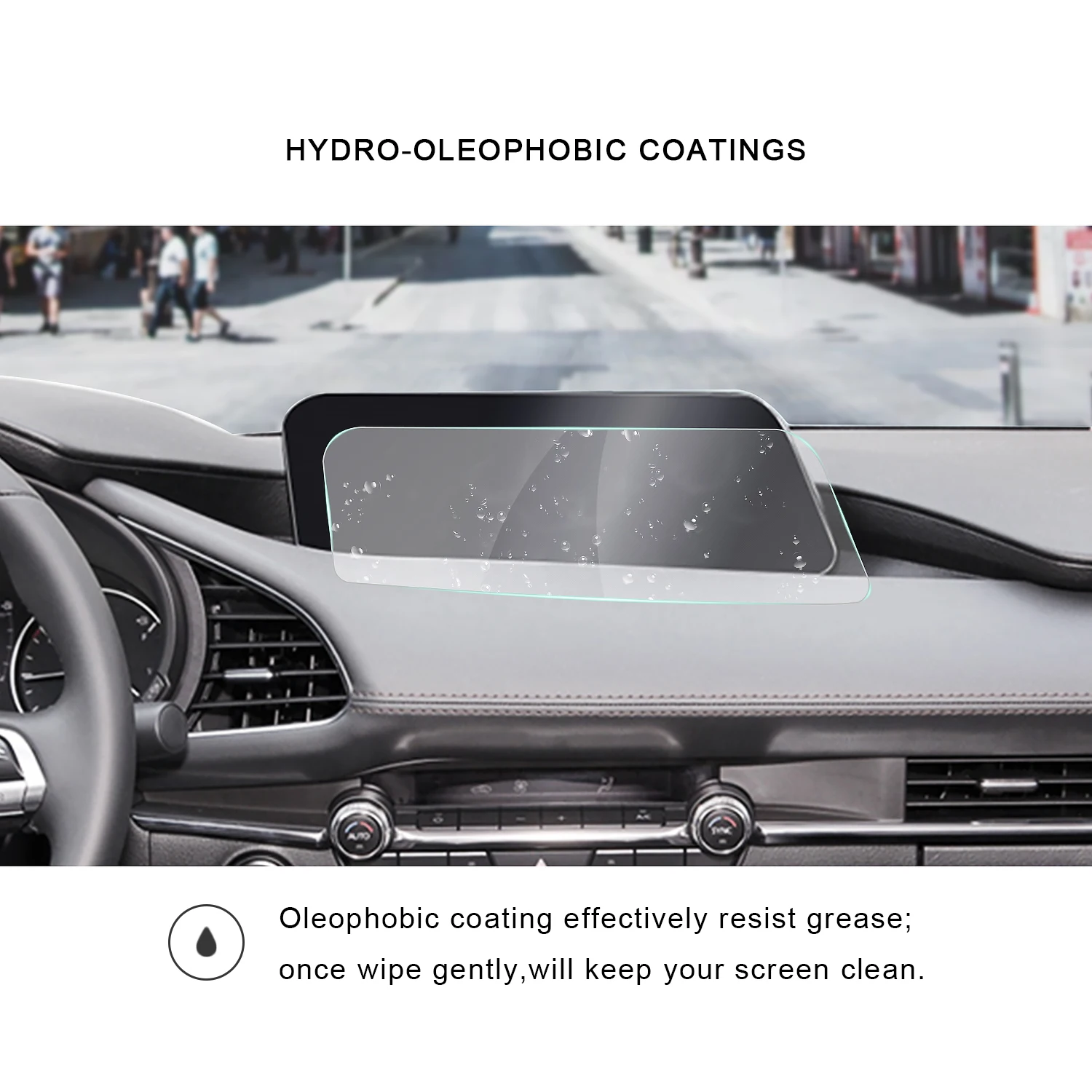 RUIYA экран протектор для Mazda 3 4th 8,8 дюймов автомобильный навигатор сенсорный экран дисплея центра, с уровнем твердости 9H Защитная пленка для экрана из закаленного стекла защитная пленка